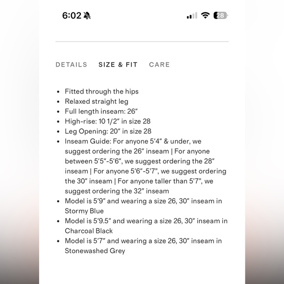 Quince Bella Stretch Relaxed Straight Leg Jeans, NWOT, 31 - Picture 11 of 11